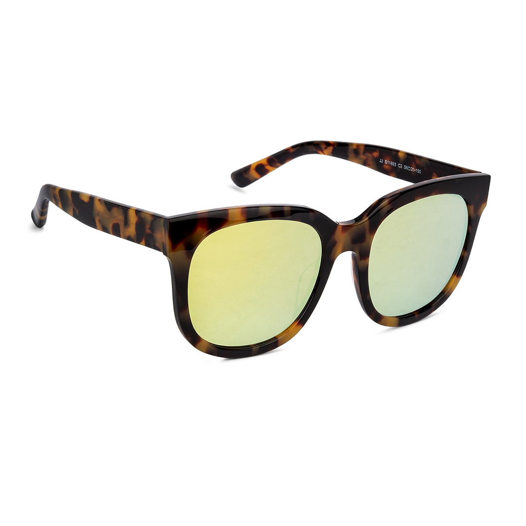 John Jacobs Black Full Rim Square left side