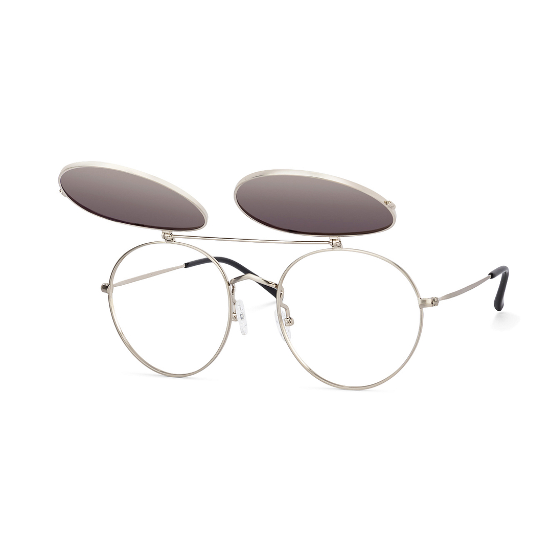 John Jacobs Silver Full Rim Round right side