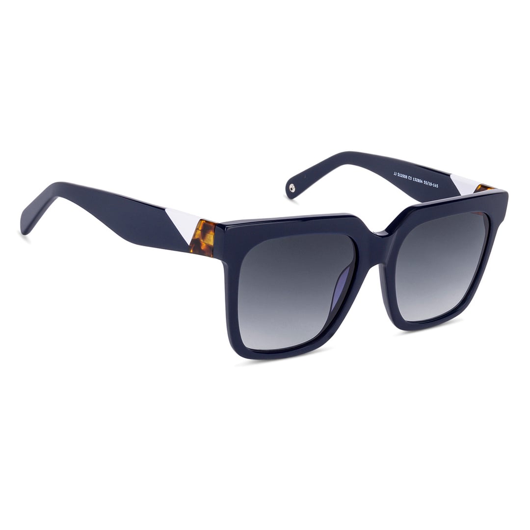 John Jacobs Sky Blue Full Rim Square left side