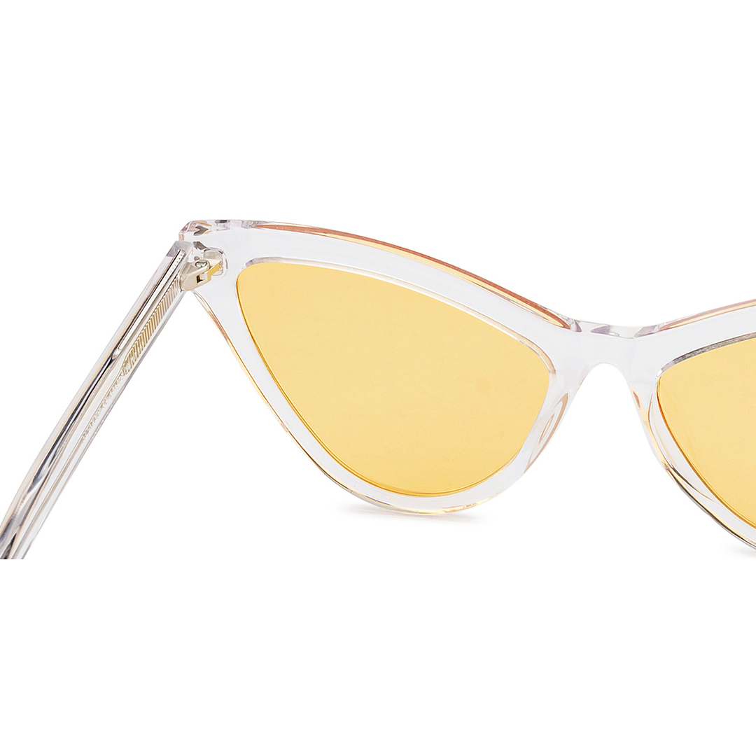 John Jacobs Crystal Full Rim Cat Eye left side