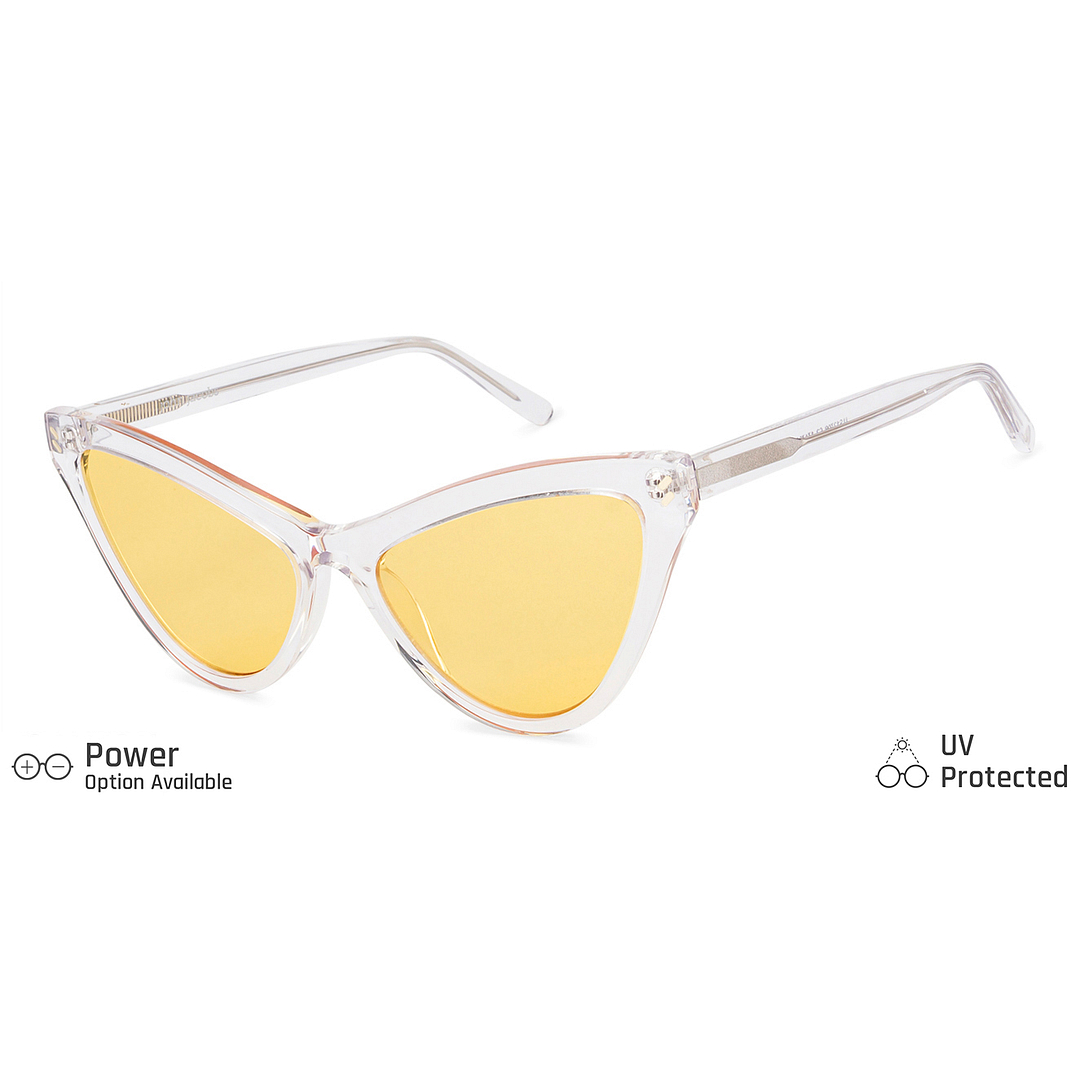 John Jacobs Crystal Full Rim Cat Eye right side