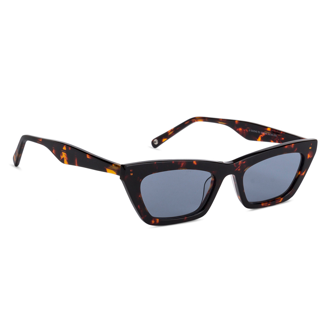 John Jacobs Online Light Brown Full Rim Cat Eye left side