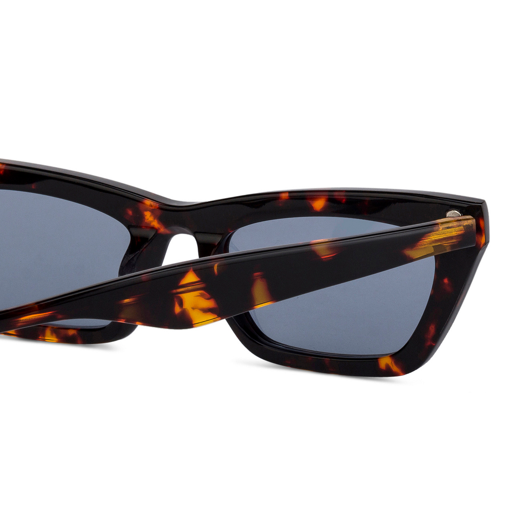 John Jacobs Online Light Brown Full Rim Cat Eye left side