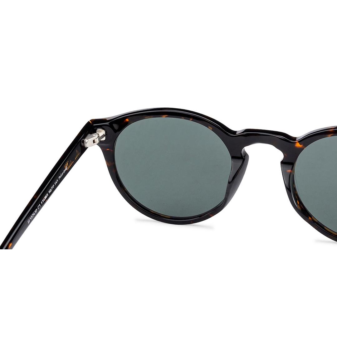 John Jacobs Tortoise Full Rim Round left side