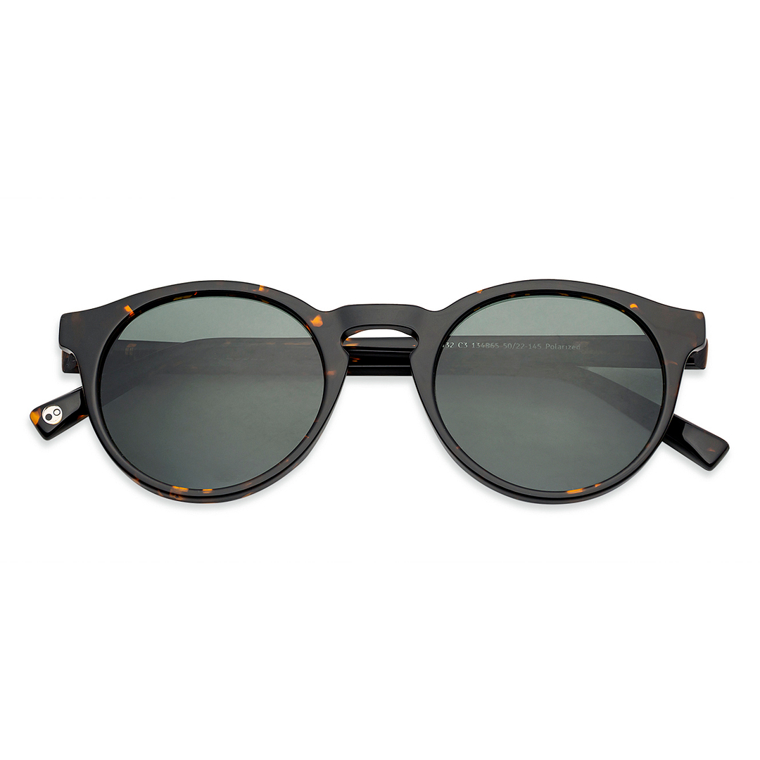 John Jacobs Tortoise Full Rim Round right side