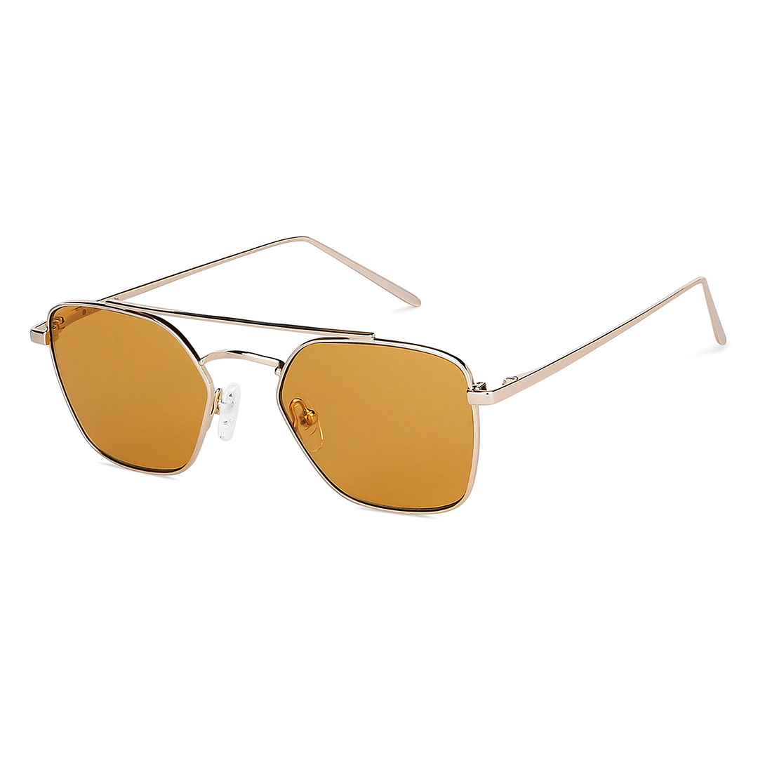 John Jacobs Online Gold Full Rim Aviator right side