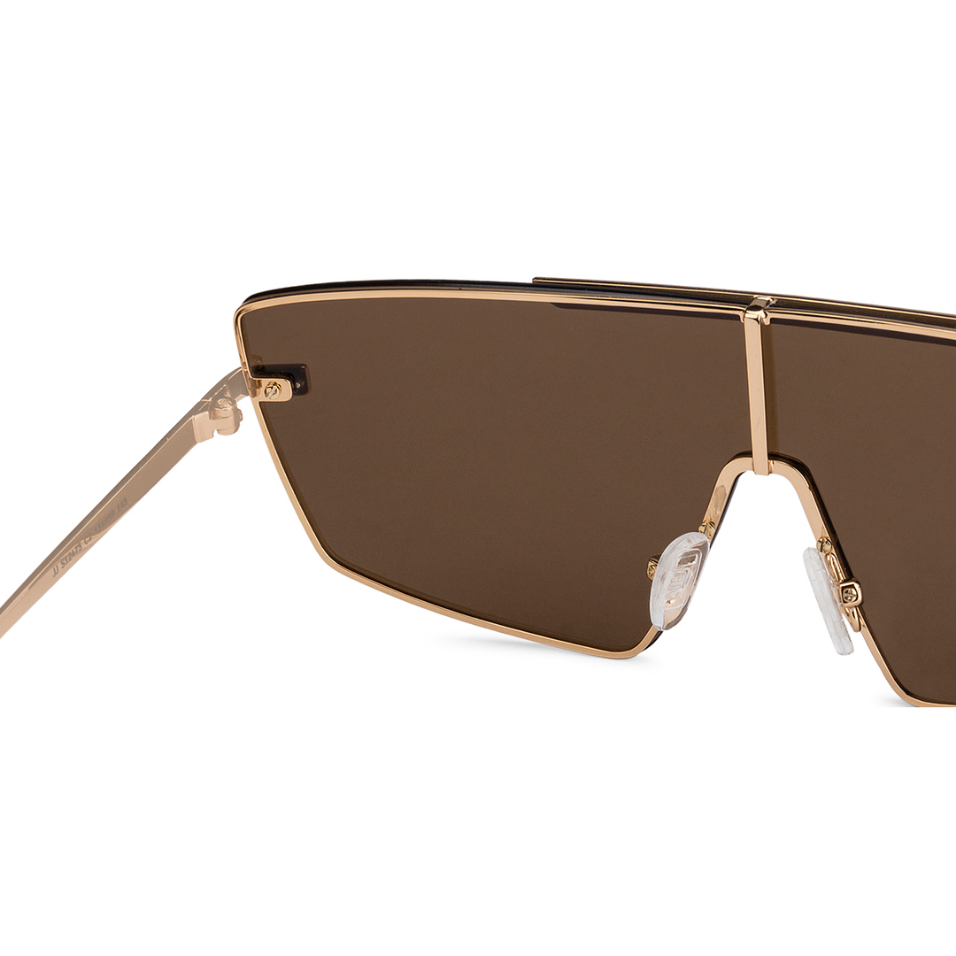 John Jacobs Online Gold Full Rim Mask left side