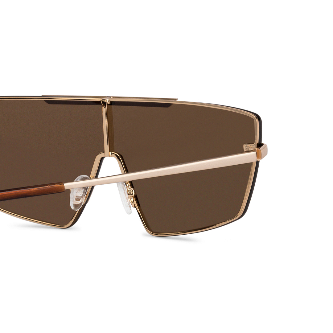 John Jacobs Online Gold Full Rim Mask left side