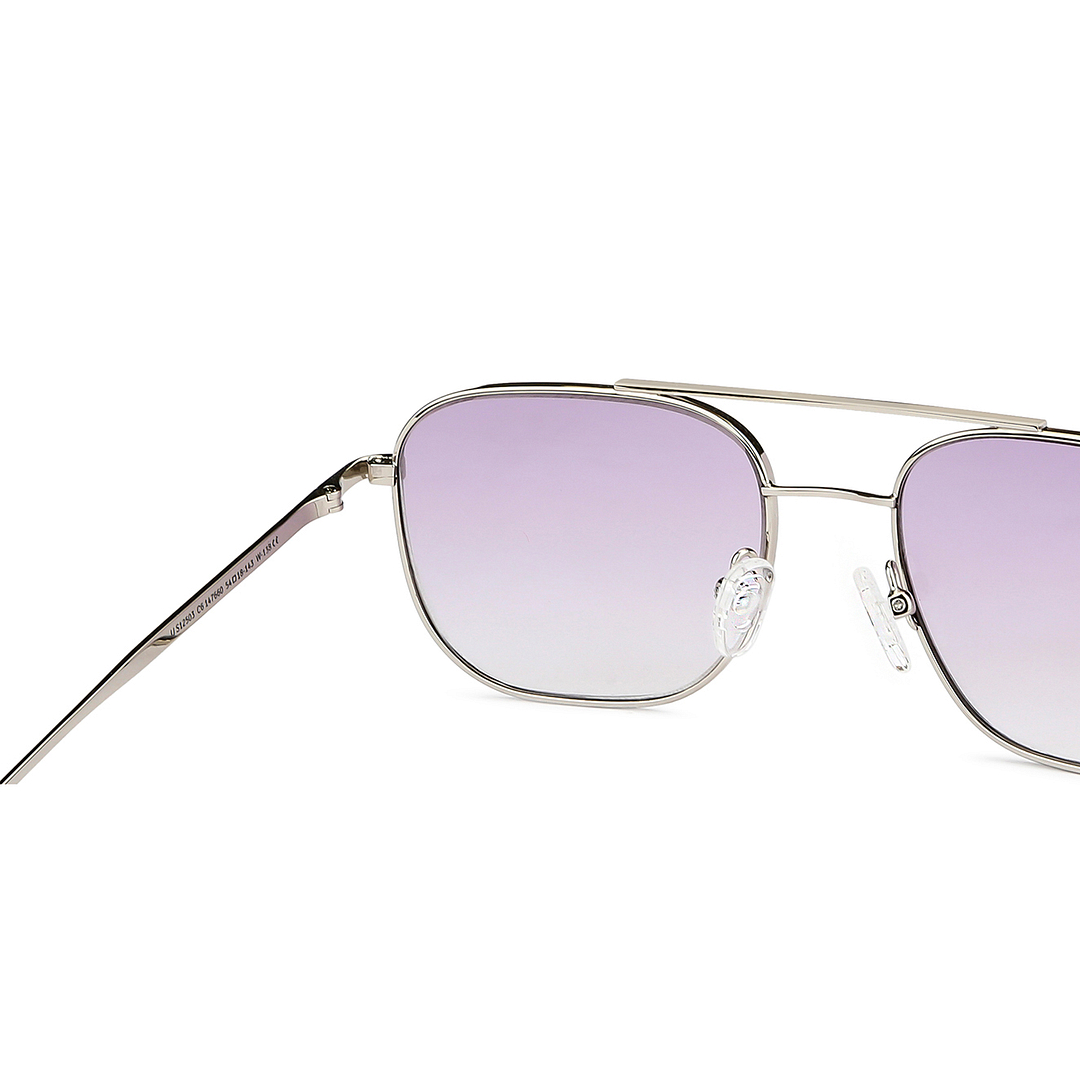 John Jacobs Online Silver Full Rim Aviator right side