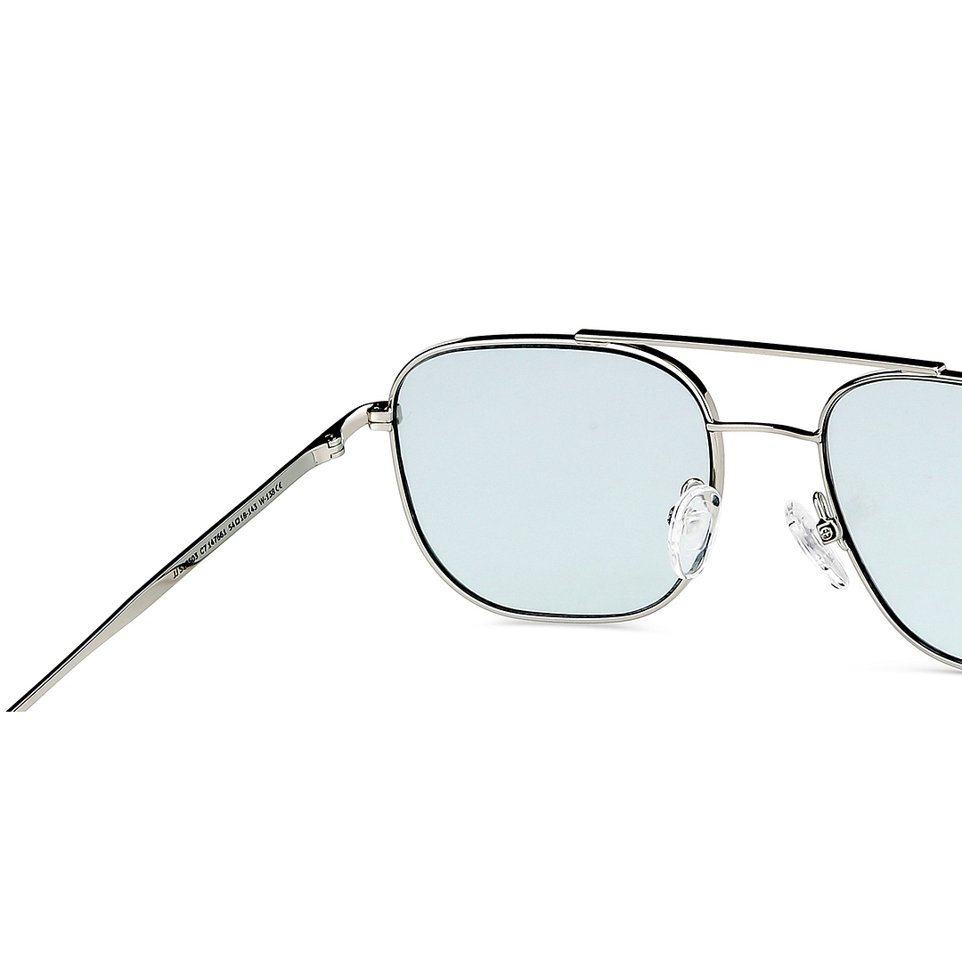 John Jacobs Silver Full Rim Aviator right side