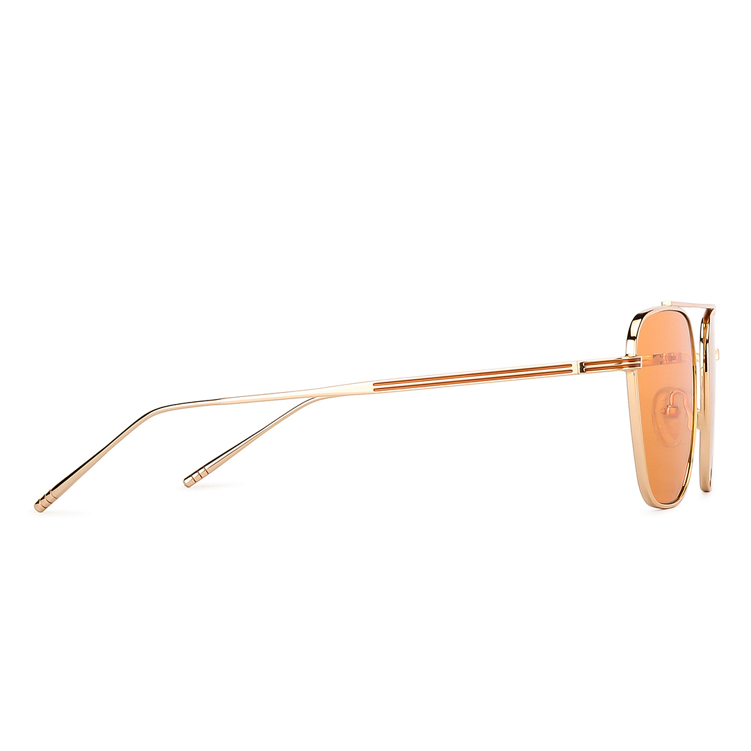 John Jacobs Online Gold Full Rim Square left side