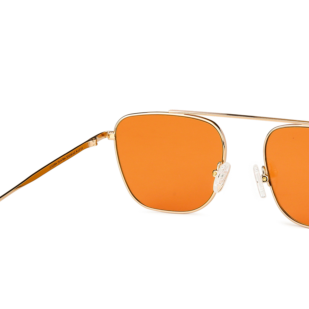 John Jacobs Online Gold Full Rim Square right side