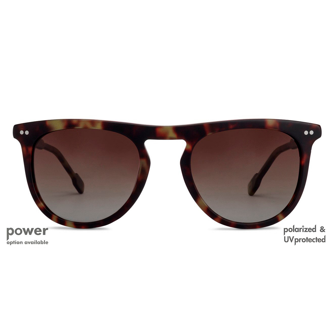 John Jacobs Online Black Full Rim Round left side