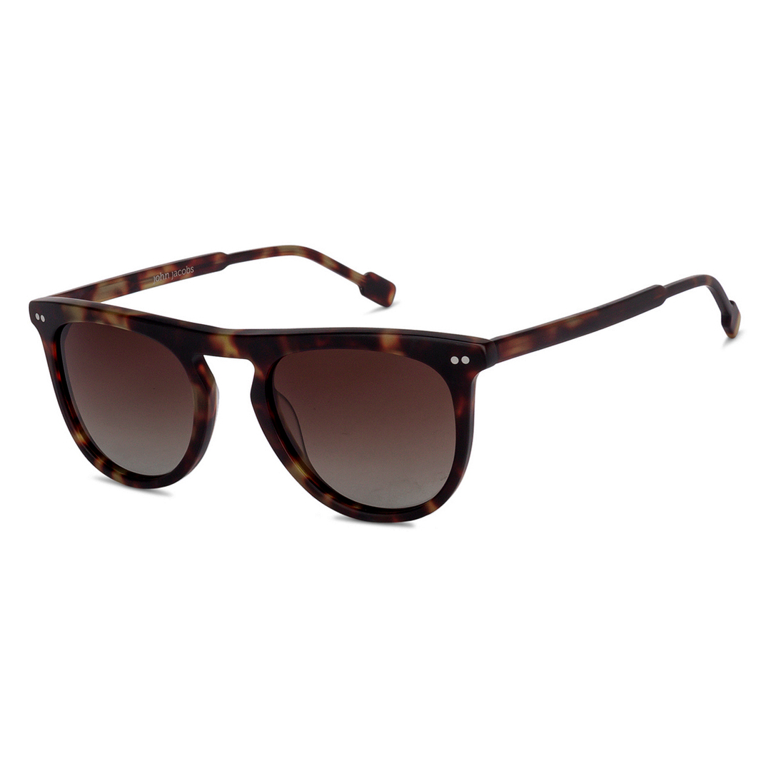 John Jacobs Online Black Full Rim Round right side