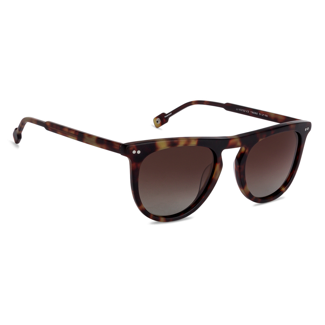 John Jacobs Online Black Full Rim Round right side