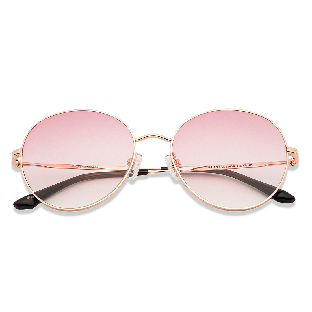 John Jacobs Online Gold Full Rim Cat Eye right side