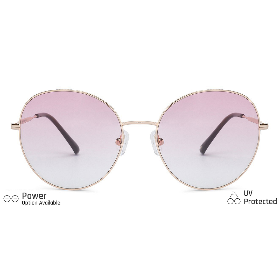 John Jacobs Online Gold Full Rim Cat Eye left side