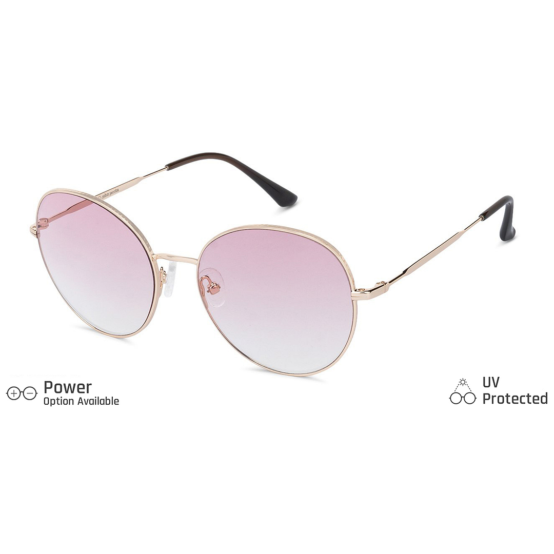 John Jacobs Online Gold Full Rim Cat Eye right side