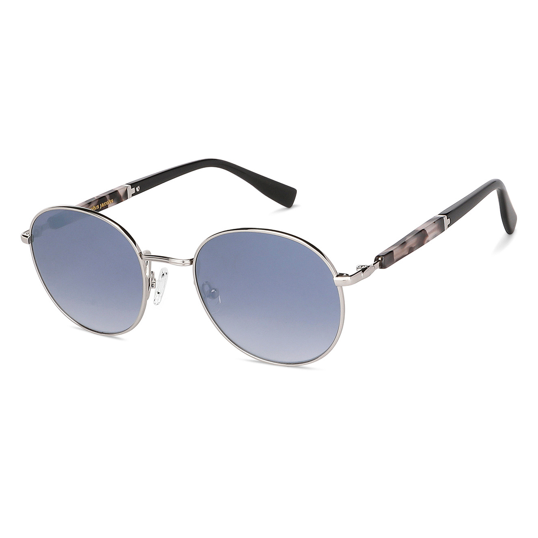 John Jacobs Silver Full Rim Round right side