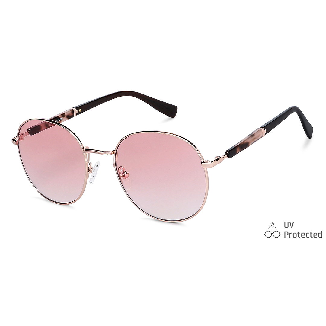 John Jacobs Online Rose Gold Full Rim Round left side