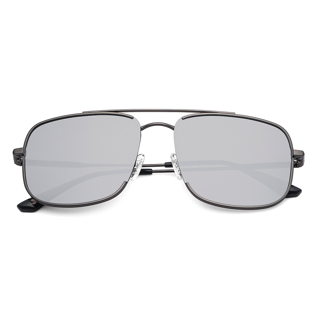 John Jacobs Online Light Grey Full Rim Square left side