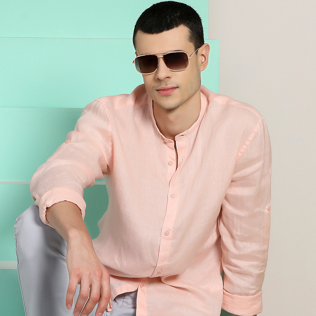 John Jacobs Gold Full Rim Square right side