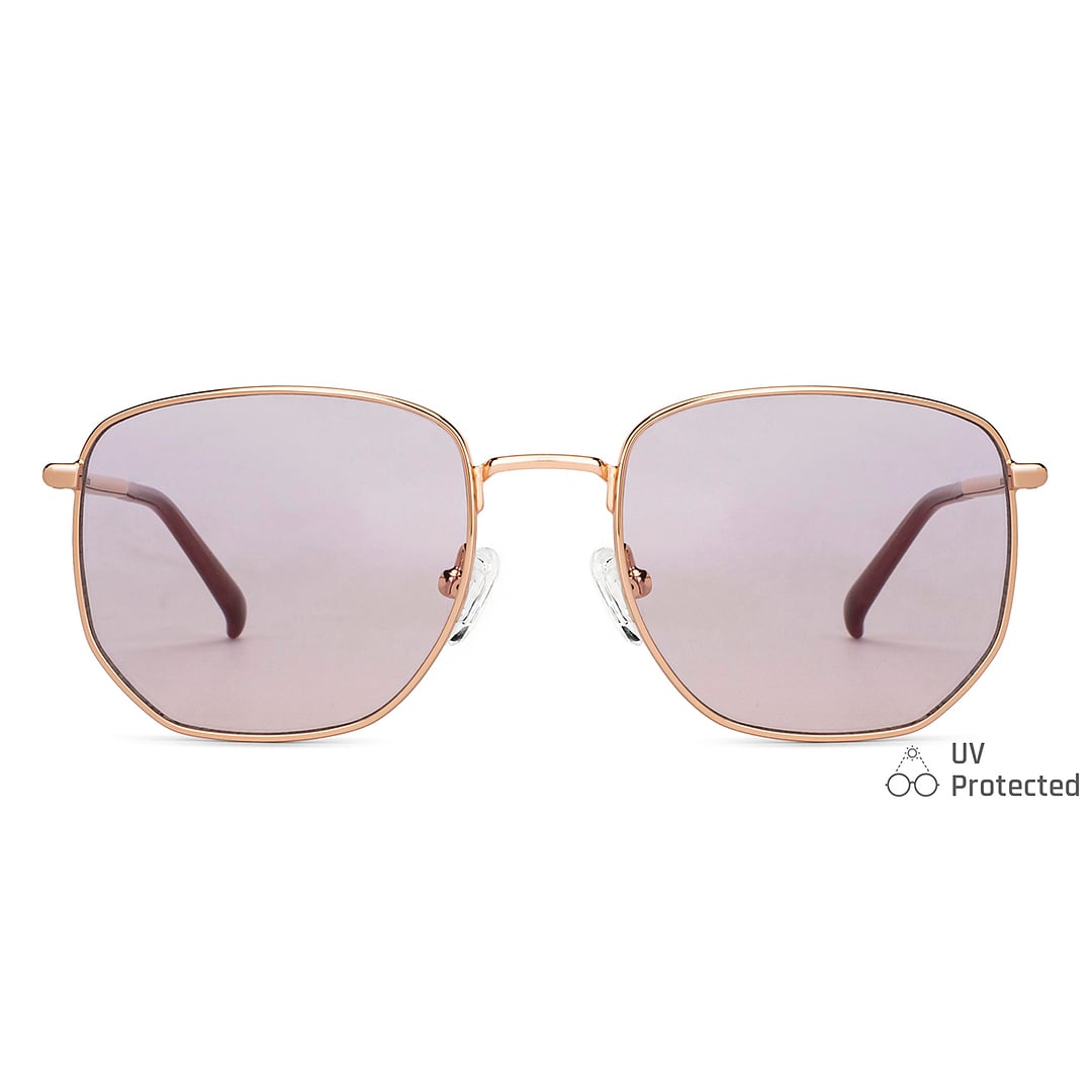 John Jacobs Online Gold Full Rim Square left side