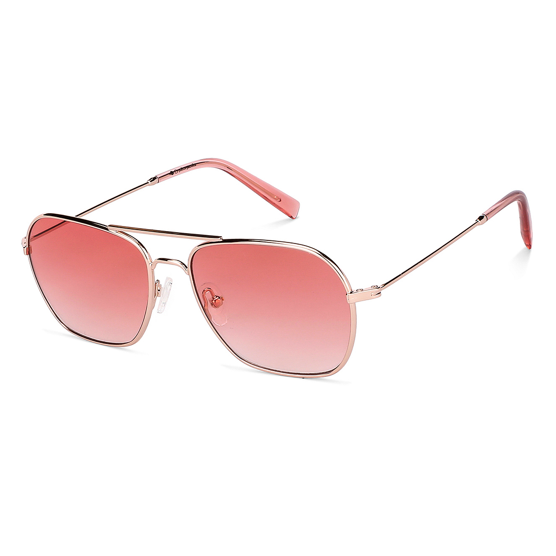 John Jacobs Online Rose Gold Full Rim Aviator right side