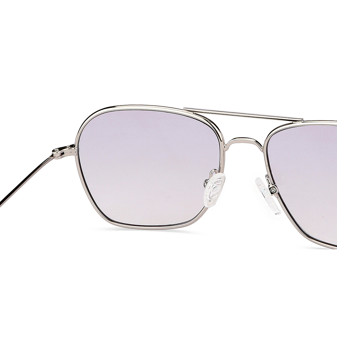 John Jacobs Online Silver Full Rim Aviator right side