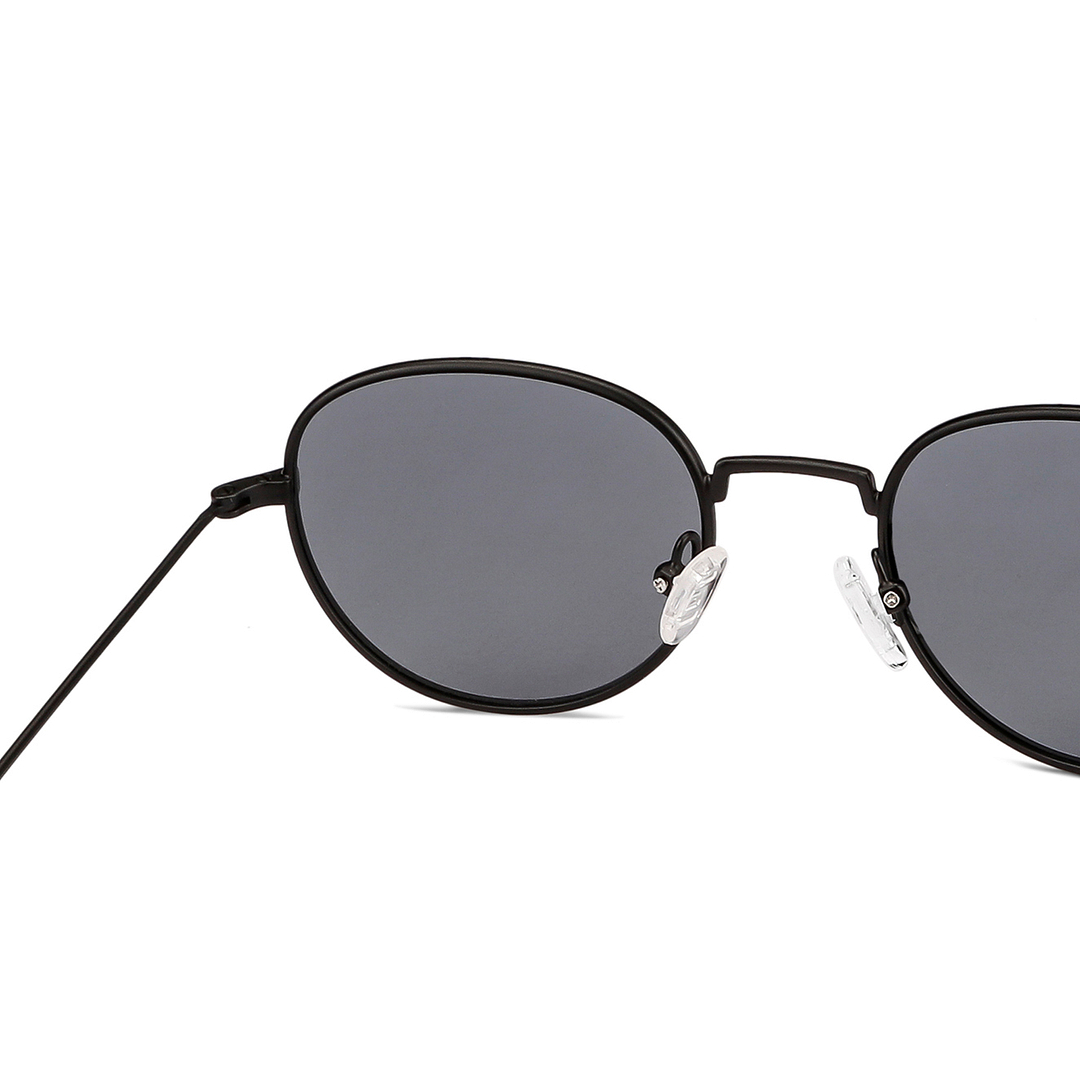 John Jacobs Online Black Full Rim Round right side