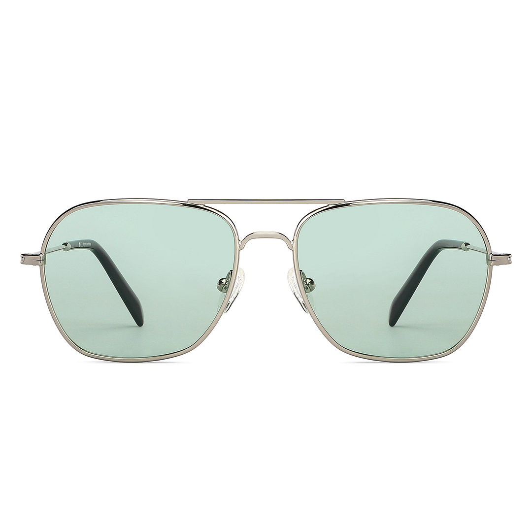John Jacobs Online Silver Full Rim Aviator right side