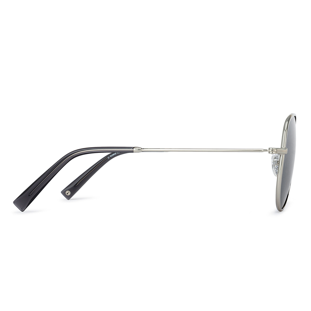 John Jacobs Silver Full Rim Aviator right side