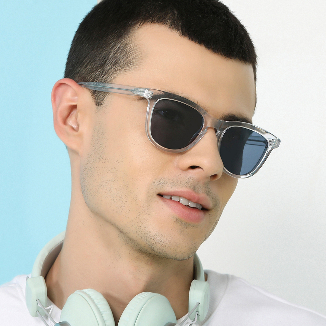 John Jacobs Online Crystal Full Rim Square left side