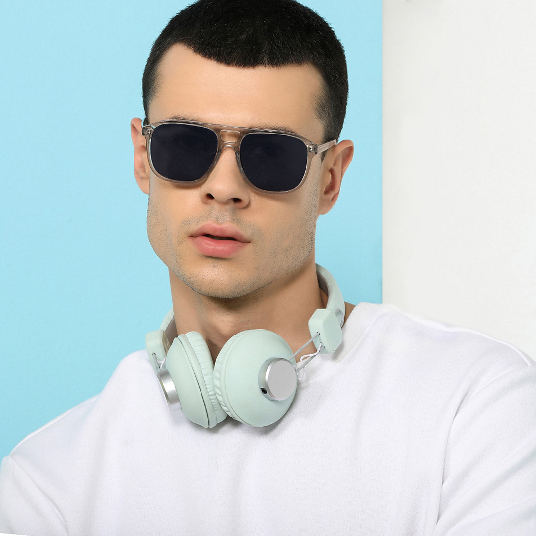 John Jacobs Grey Full Rim Square right side