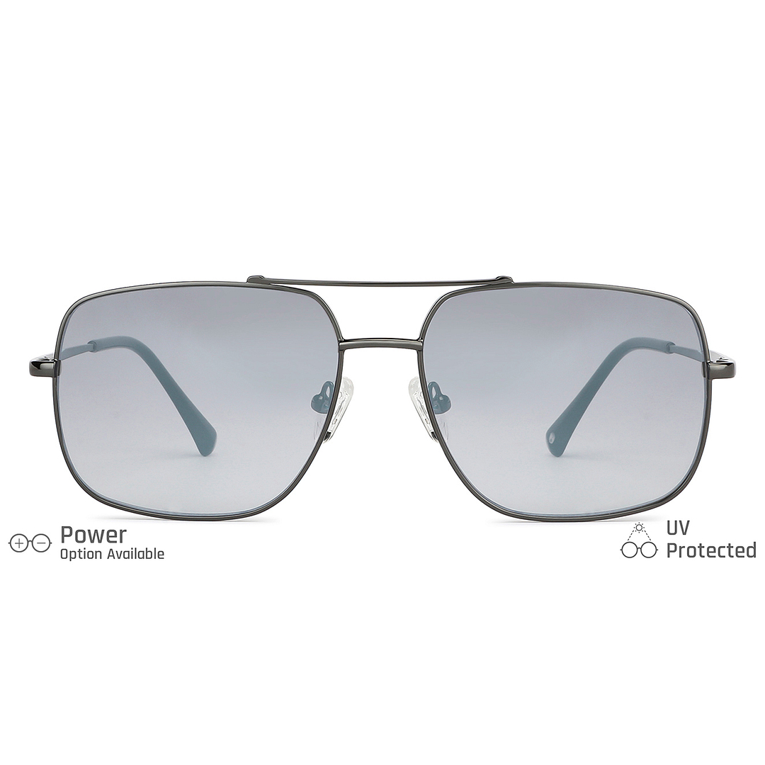 John Jacobs Online Light Grey Full Rim Square left side