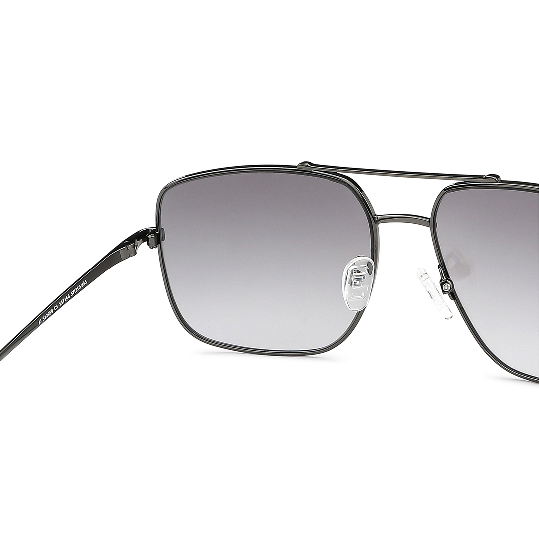 John Jacobs Online Light Grey Full Rim Square right side