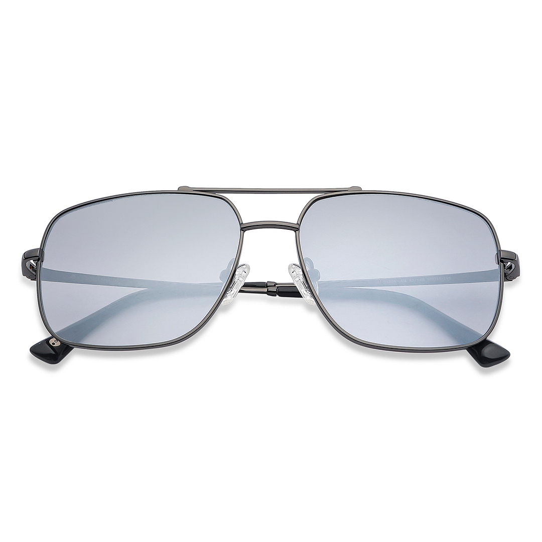 John Jacobs Online Light Grey Full Rim Square left side