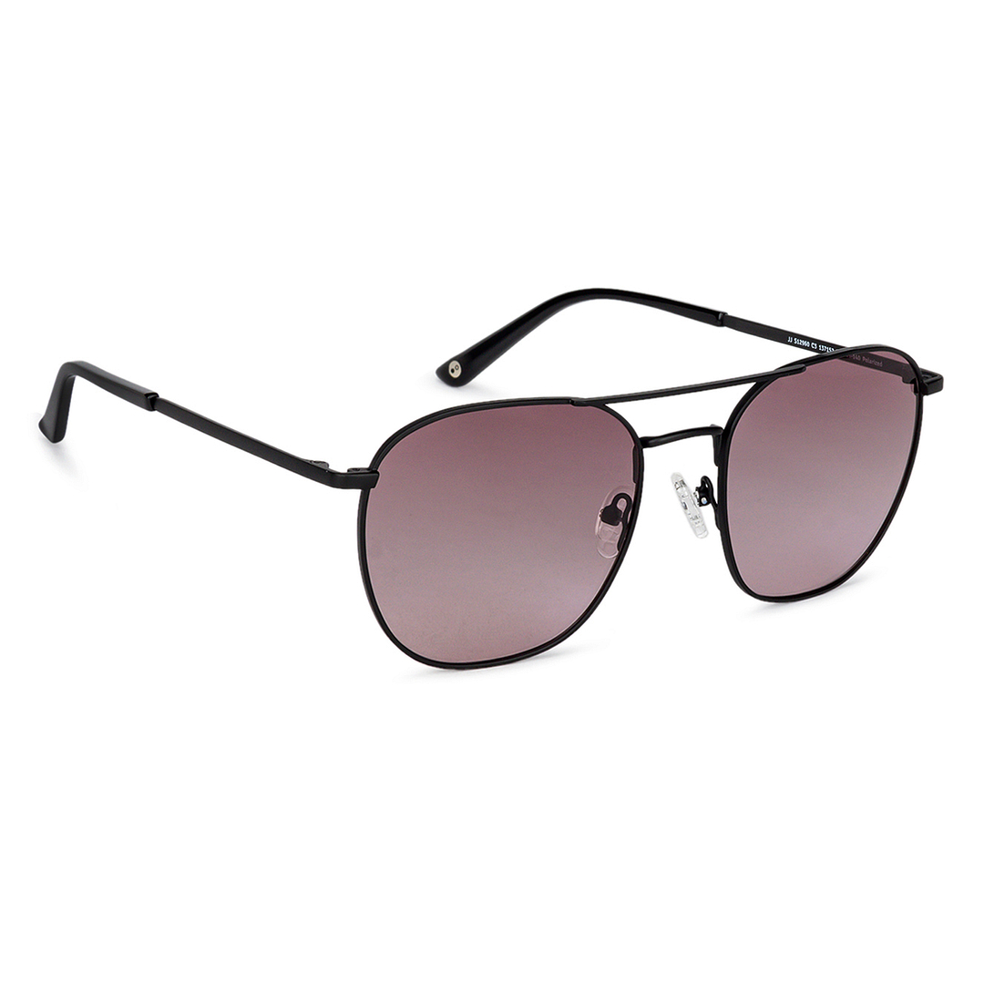 John Jacobs Black Full Rim Square left side