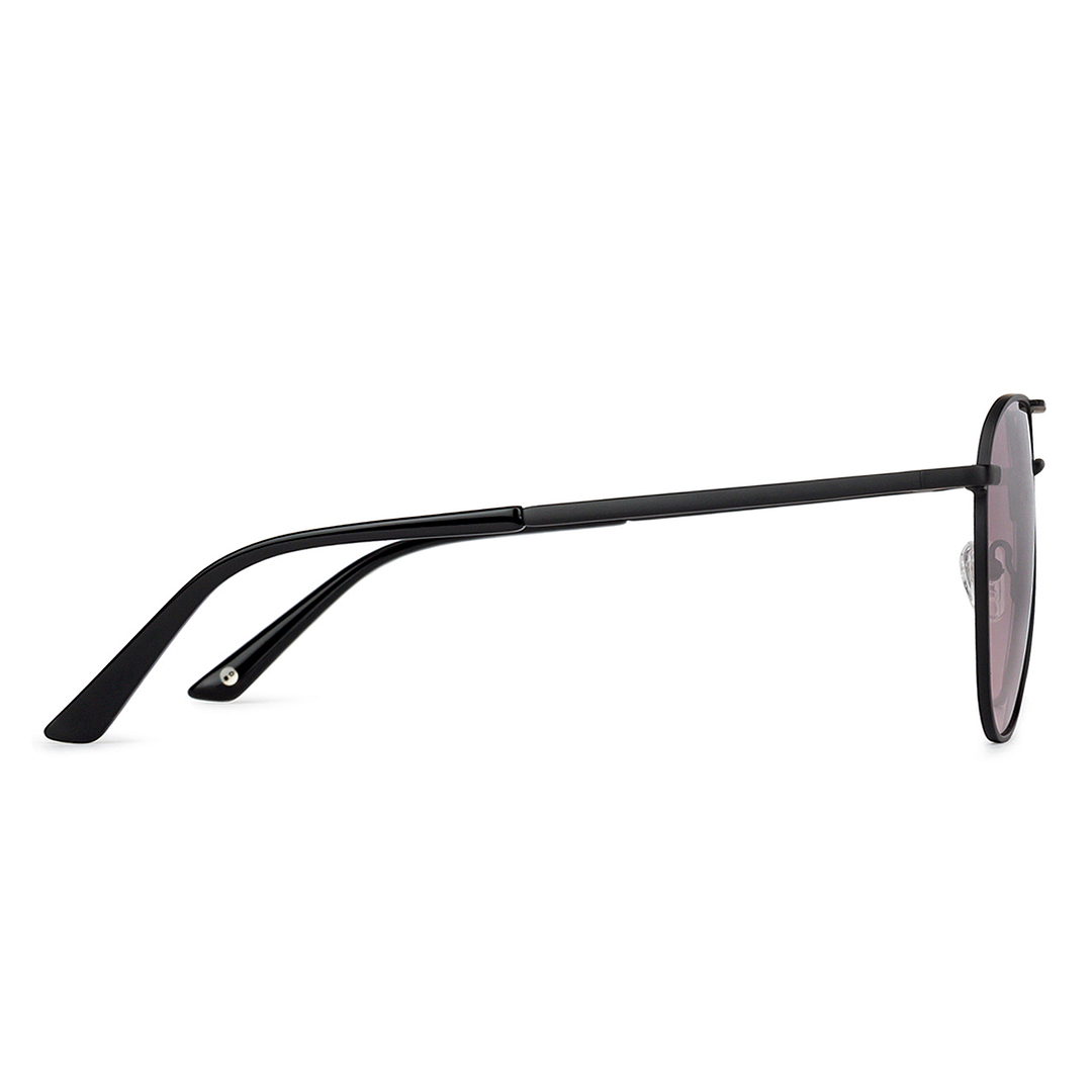 John Jacobs Black Full Rim Square right side