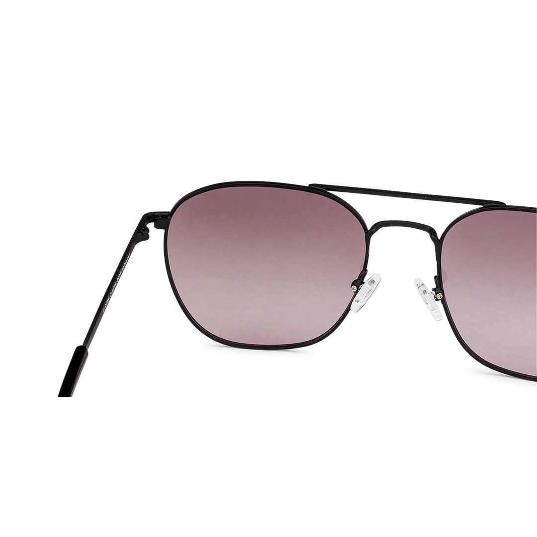 John Jacobs Black Full Rim Square left side