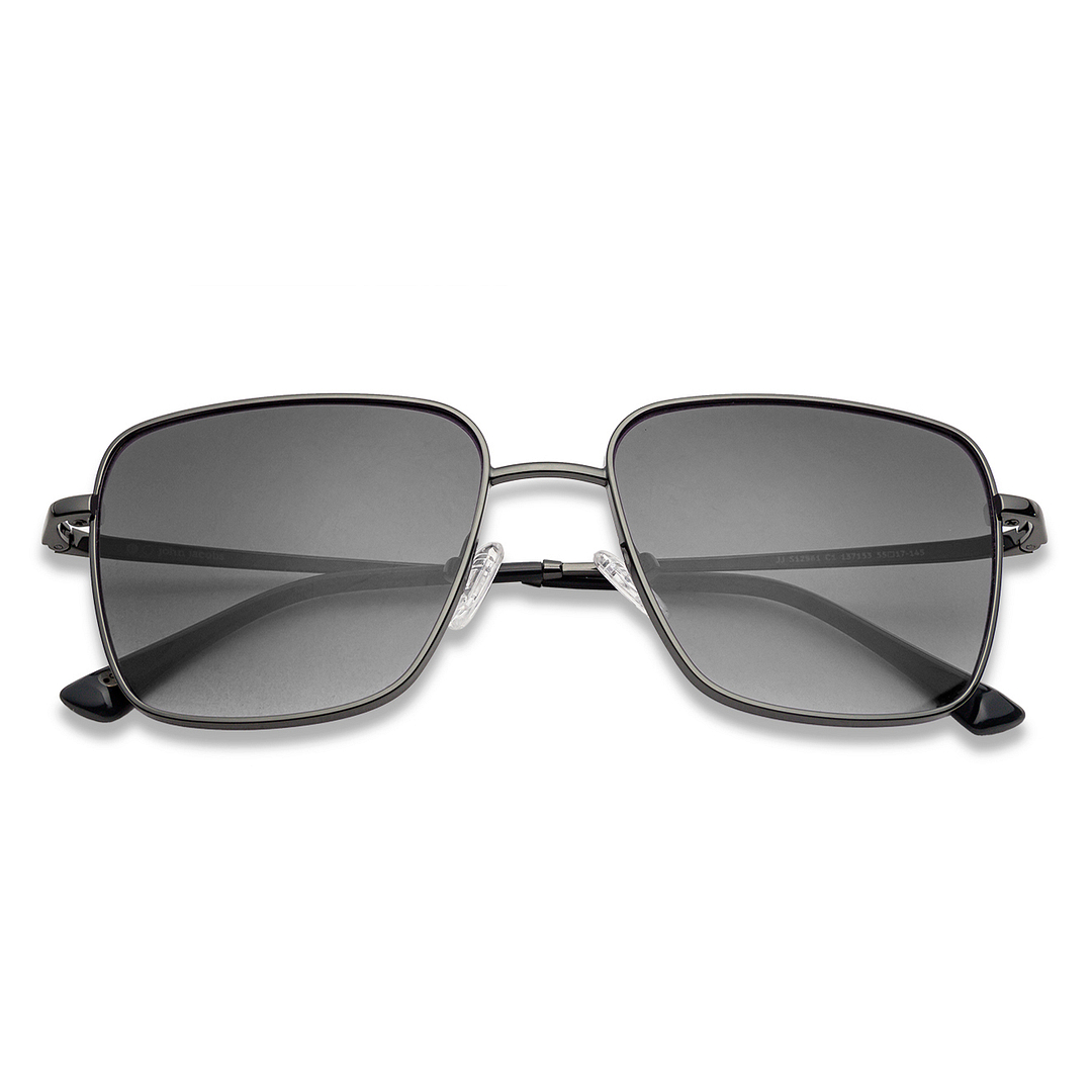Buy Grey Gunmetal Grey Full Rim Square John Jacobs JJ TINTS JJ