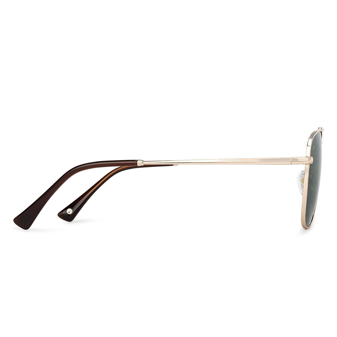 John Jacobs Online Gold Full Rim Square left side