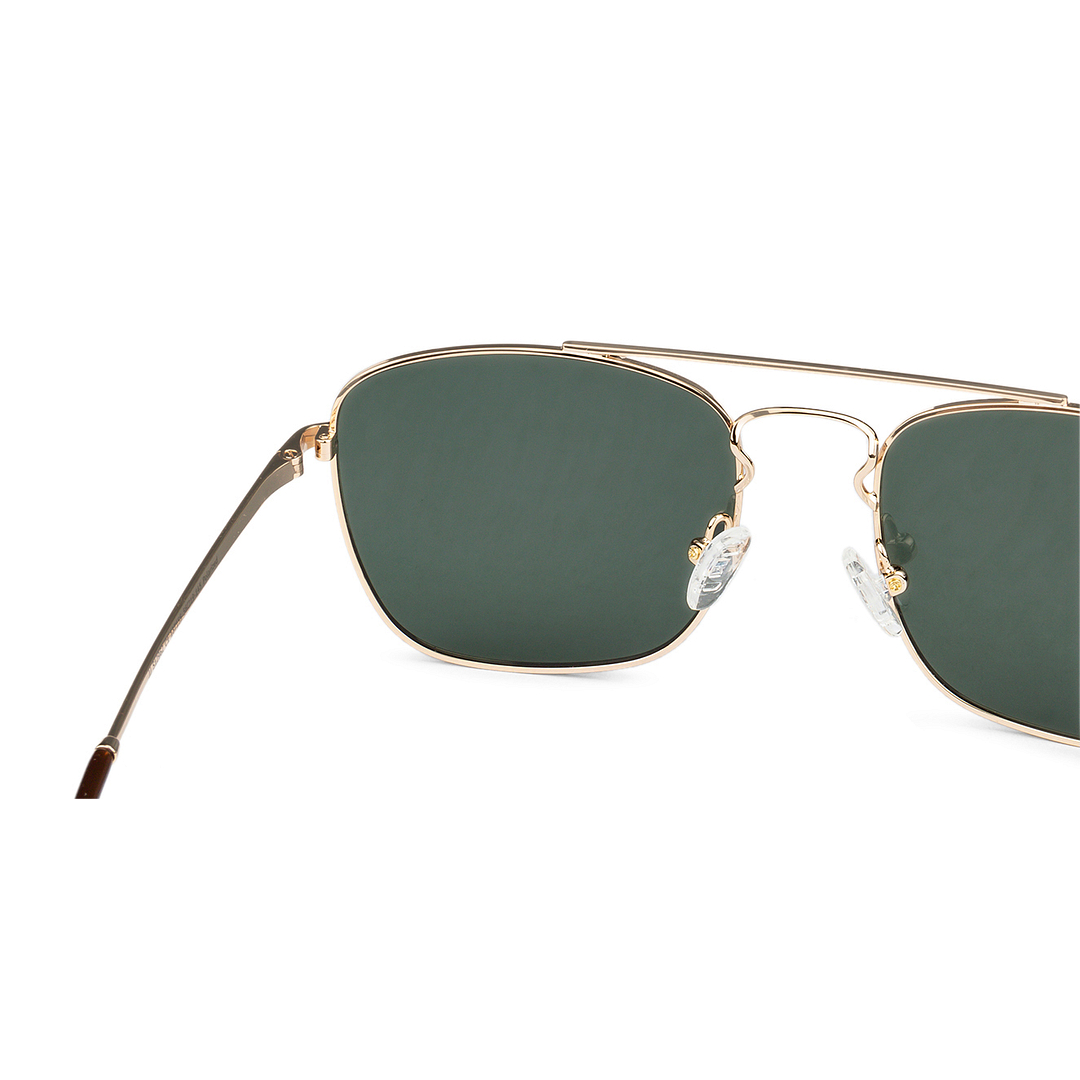 John Jacobs Online Gold Full Rim Square right side