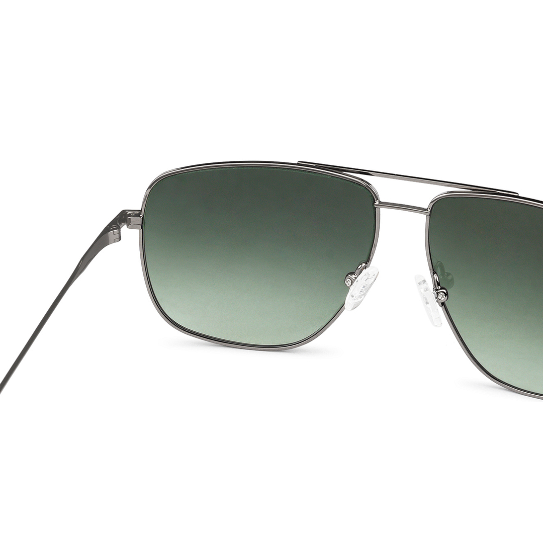 John Jacobs Online Grey Full Rim Square left side