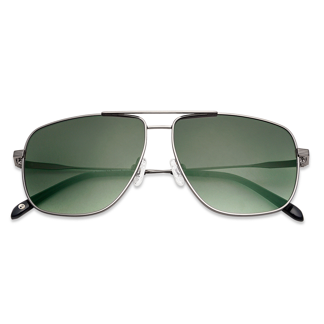 John Jacobs Online Grey Full Rim Square right side