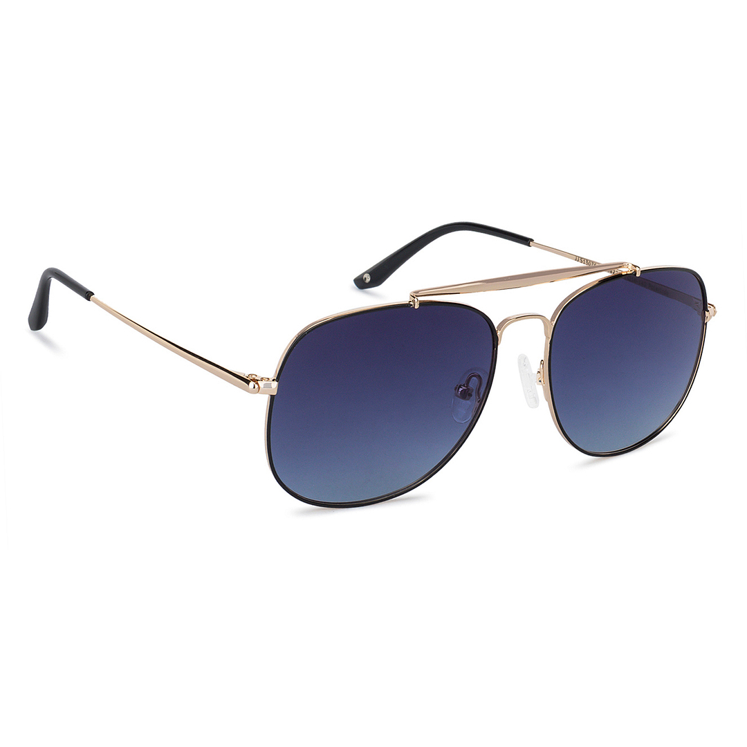 John Jacobs Gold Full Rim Aviator right side
