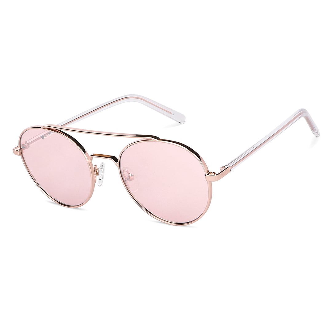 John Jacobs Gold Full Rim Round right side