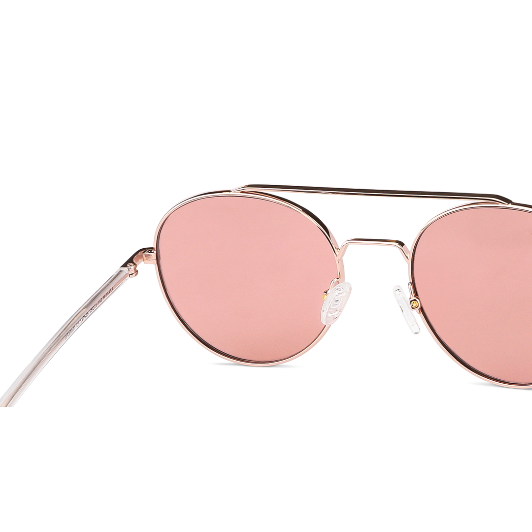 John Jacobs Gold Full Rim Round right side