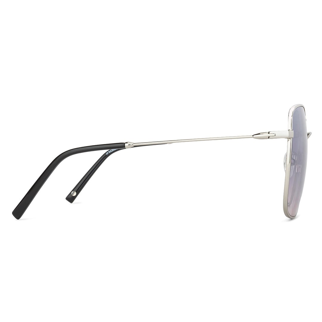John Jacobs Silver Full Rim Square right side