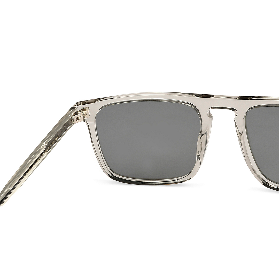 John Jacobs Grey Full Rim Rectangle right side